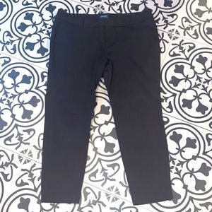 Midrise Gray Ankle Pants